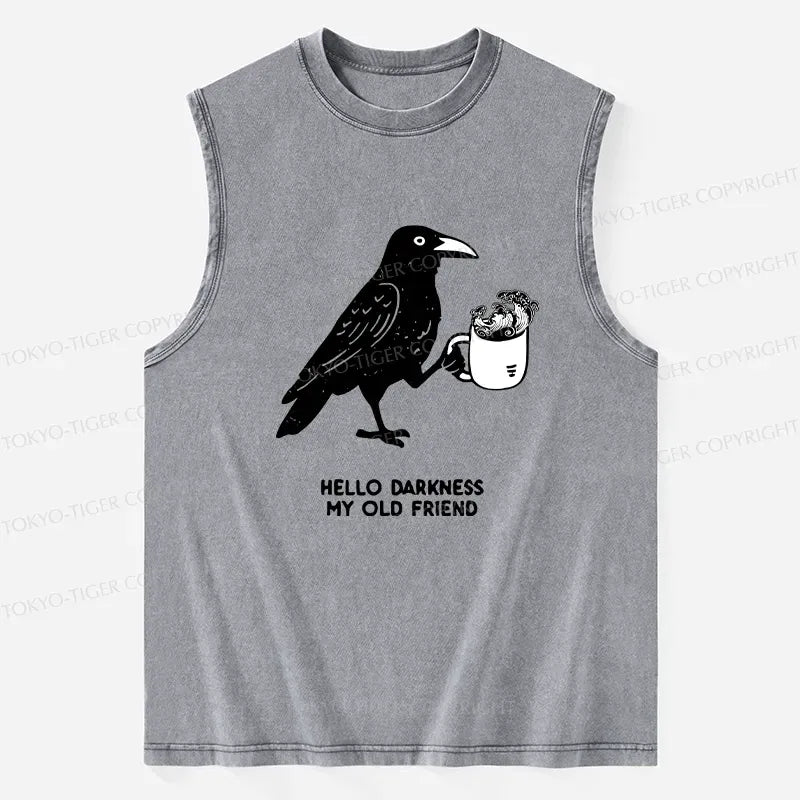 Washed Unisex Cotton Tank for Gift for Him