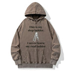 Washed Unisex Hoodie for Spring Layering