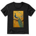 Kyoto-Lion The Peacock's Silent Elegance V-Neck Classic T-Shirt