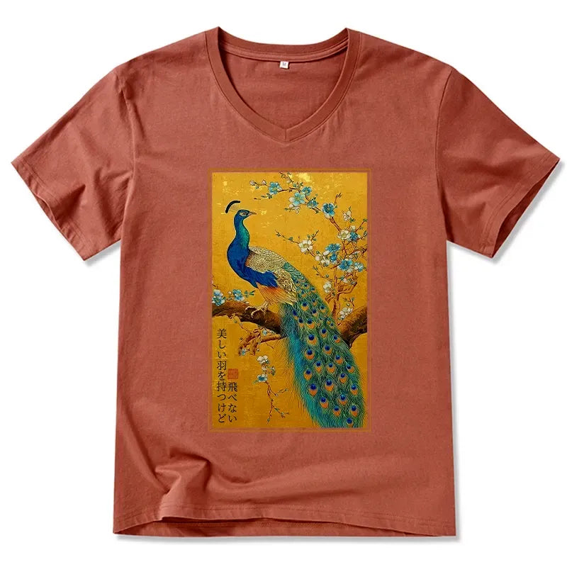 Kyoto-Lion Unisex Cotton T-Shirt Limited Edition