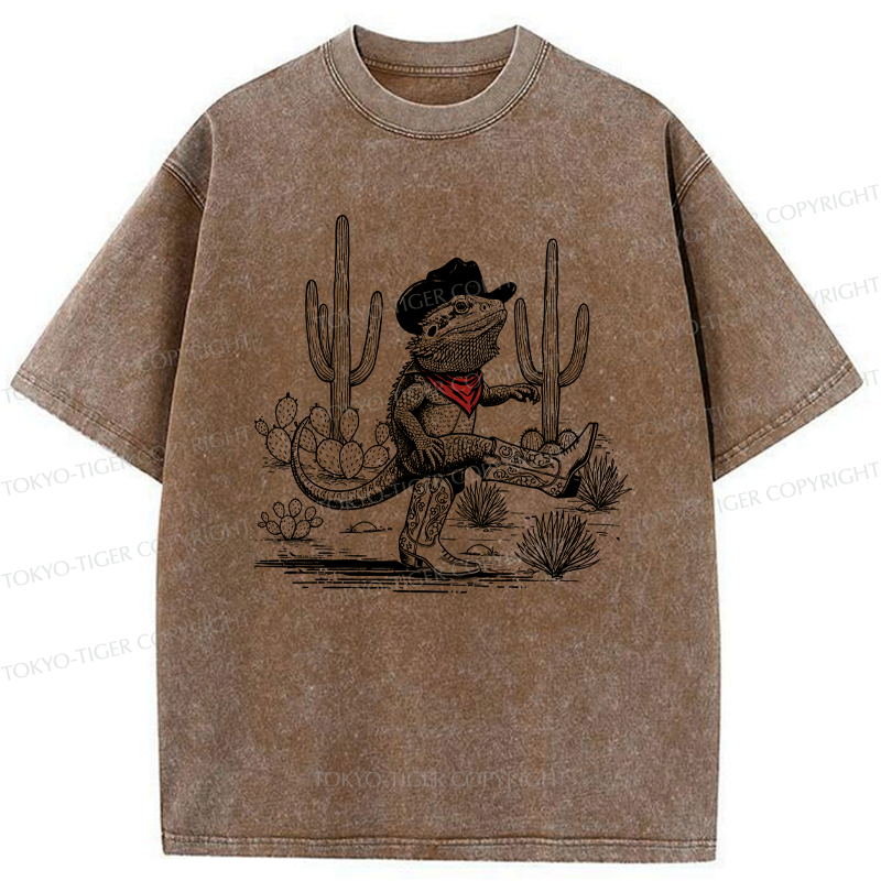 Vintage Cowboy Desert T-Shirt for Summer
