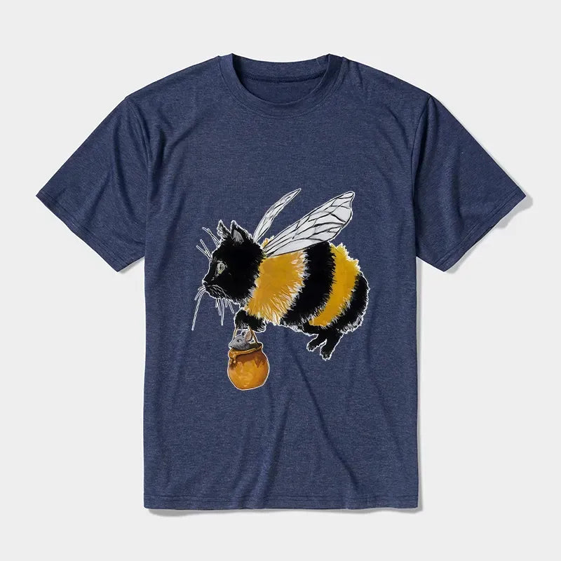 Trendy Cat T-Shirt for Streetwear