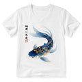 Japanese Elegant Koi Fish T-Shirt for Daily Wear