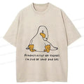 Japanese vintage washed t-shirt for men