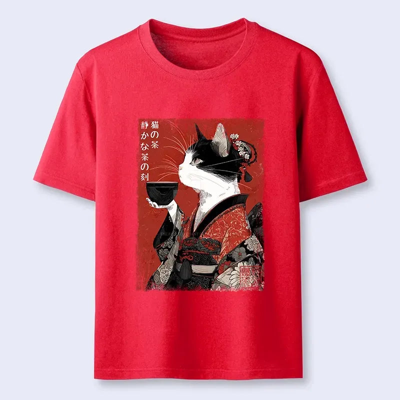 Vintage Japanese Cat T-Shirt