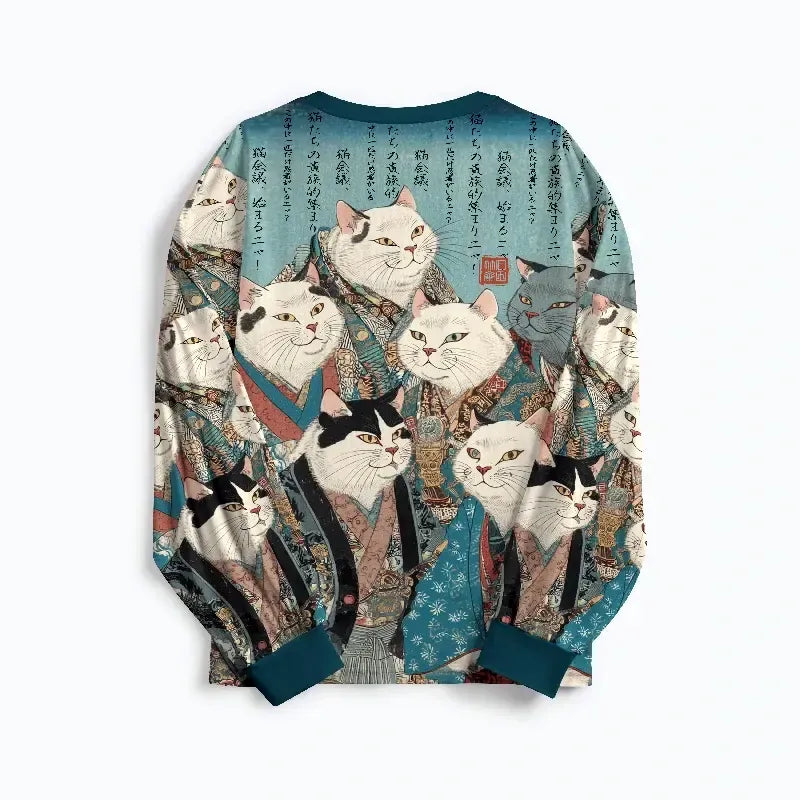 Best Seller Japanese cat nobles pajama set