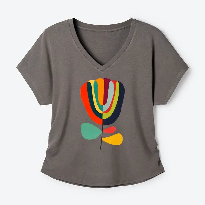 Modal Dolman Sleeve T-Shirt for Daily Wear