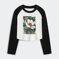 Japanese Magnolia Flower Ukiyoe Tee for Summer