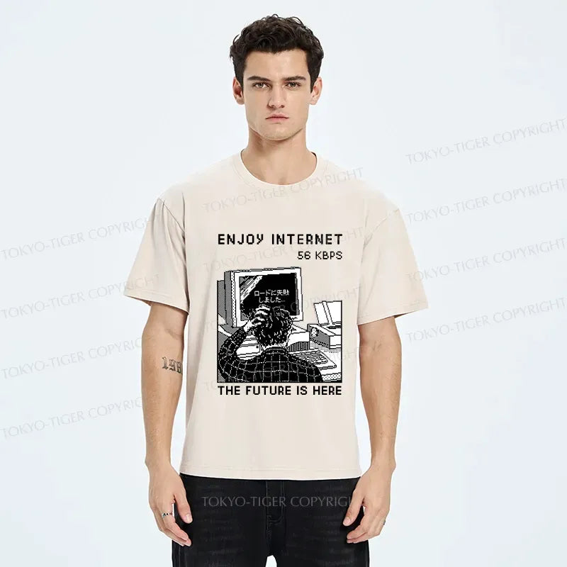 Kyoto Lion Japanese T-Shirt for Street Style