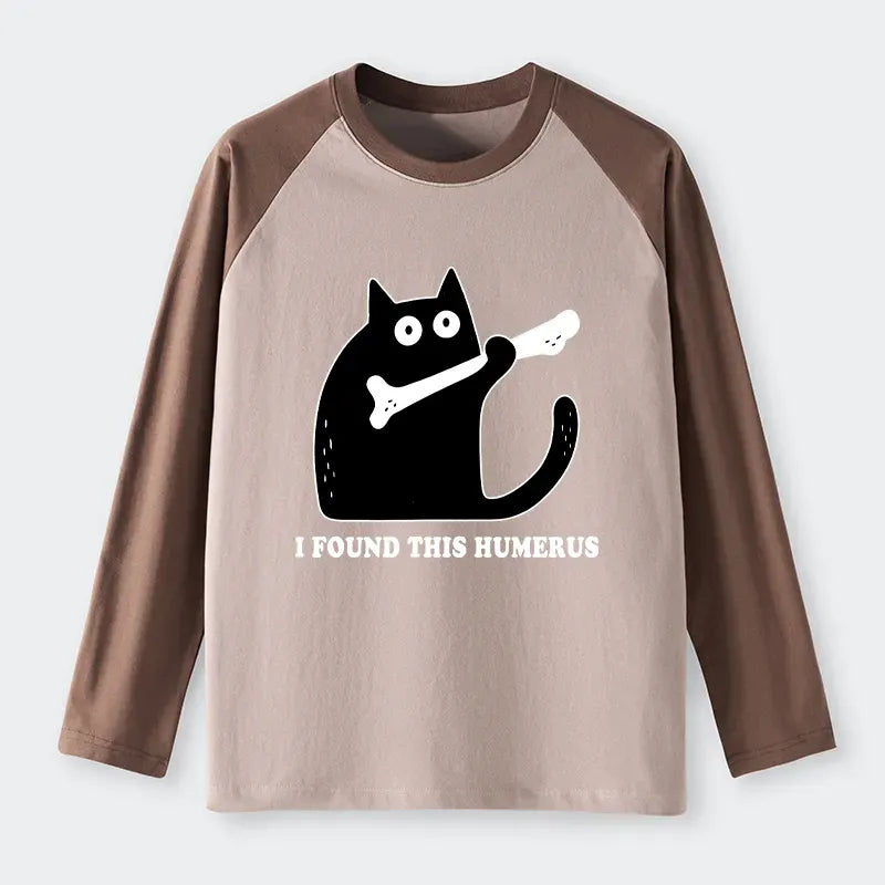 Vintage Japanese Cat Long Sleeve Tee for Streetwear