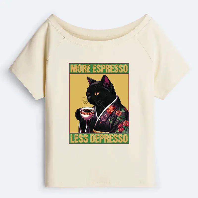 Funny Caffeine Depression Gift Idea T-Shirt