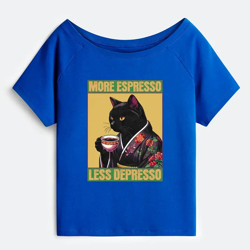 Funny Caffeine Depression Gift Idea T-Shirt