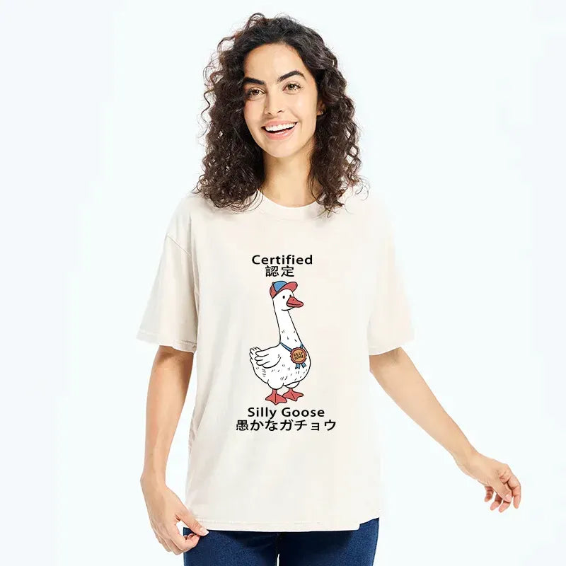 kyoto lion washed tee for streetwear