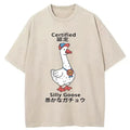 Kyoto-Lion Certified Funny Silly Goose Washed T-Shirt