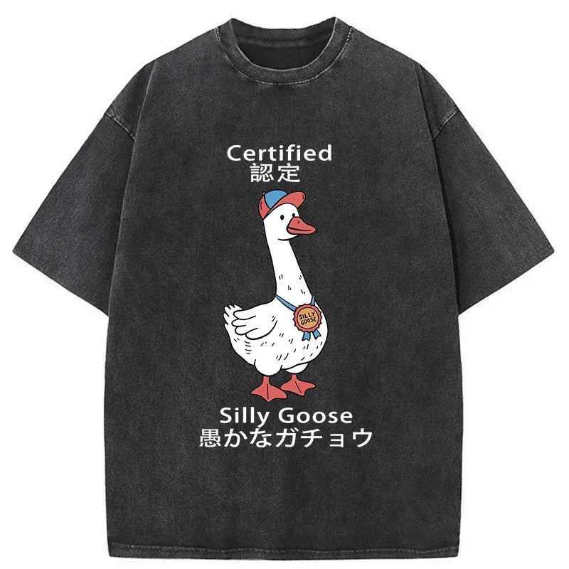 kyoto lion washed tee for streetwear