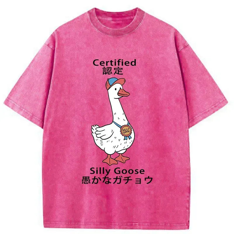 kyoto lion washed tee for streetwear