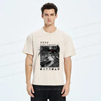kyoto lion mothman washed t-shirt