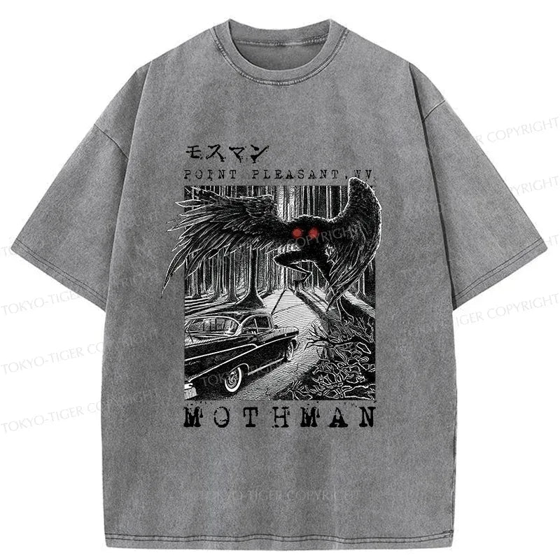 japanese mythical mothman t-shirt for men