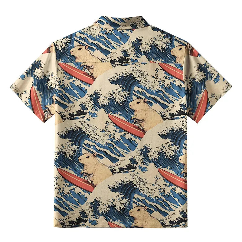 Japanese Vintage Capybara Shirt