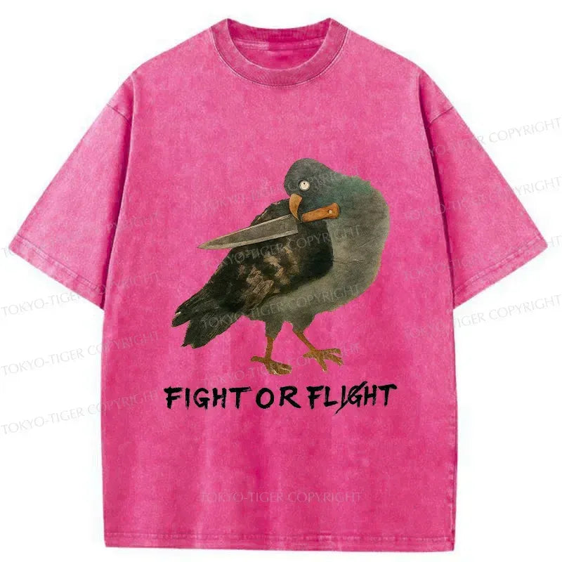 Japanese Vintage Washed T-Shirt for Daily Wear