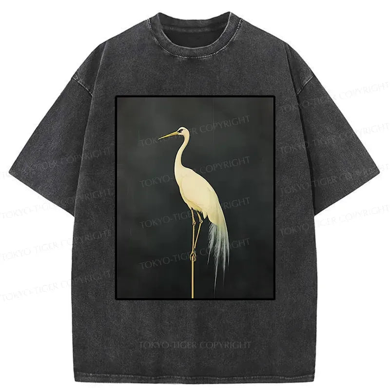 Kyoto-Lion Independent Crane Washed T-Shirt