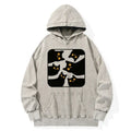 Kyoto-Lion Cats Are Watching You Washed Hoodie