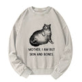 Kyoto-Lion Skin & Bones Cat Washed Sweatshirt