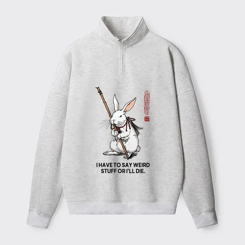 Funny Fleece Sweatshirt Streetwear Trendy