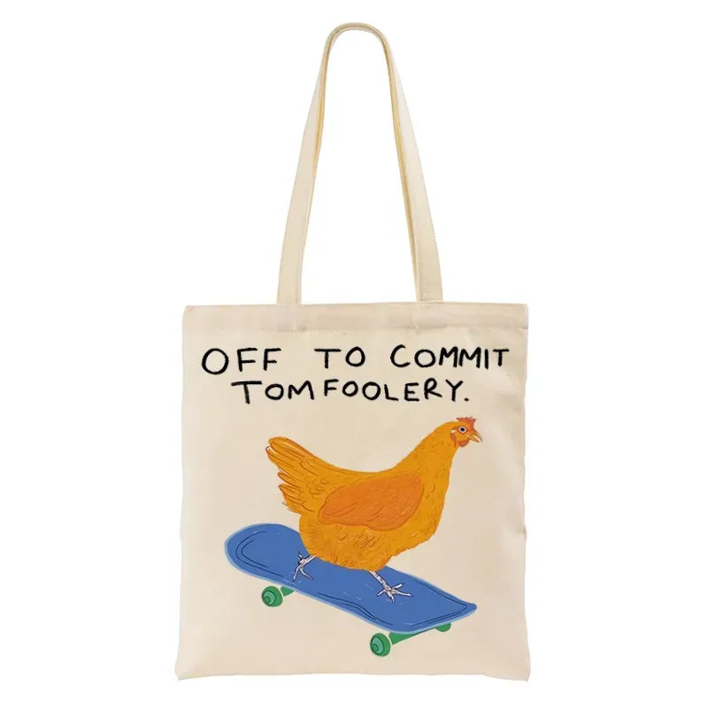 Japanese Canvas Tote Bag Gift Idea