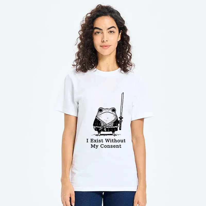 Best Seller Japanese Retro Frog Tee for Streetwear