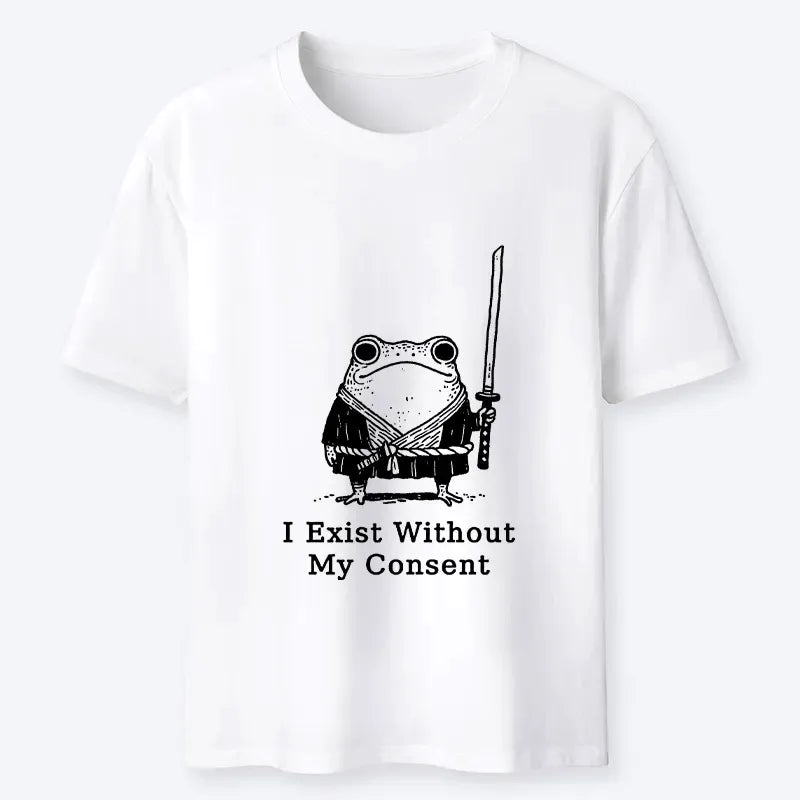 Best Seller Japanese Retro Frog Tee for Streetwear