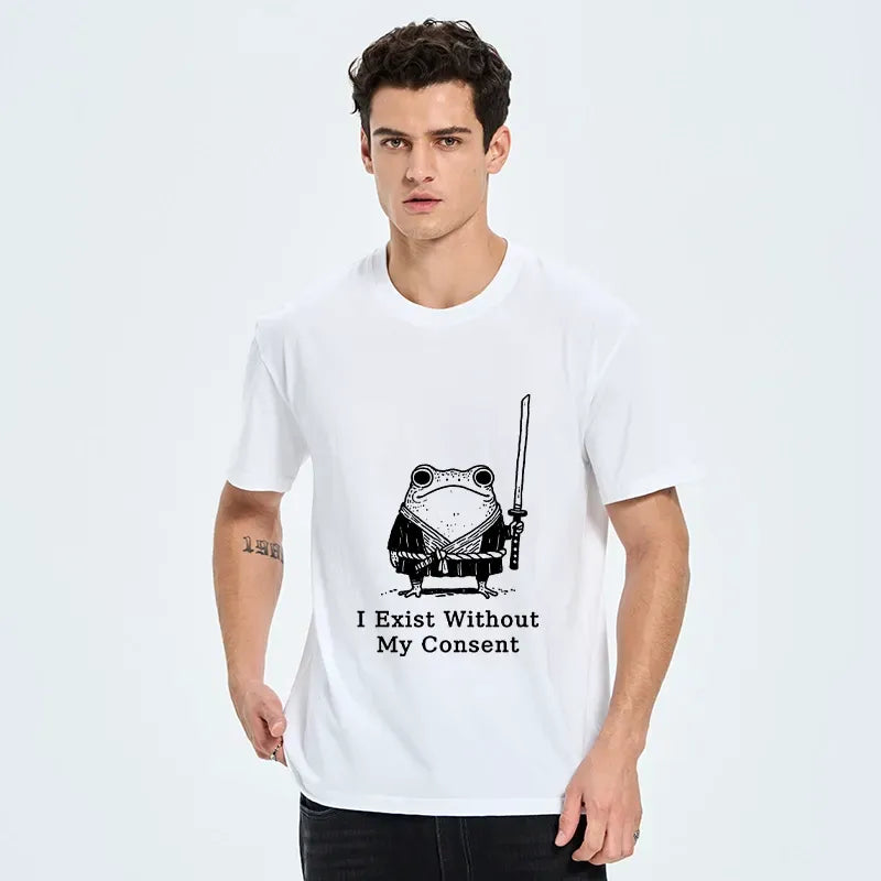 Kyoto-Lion Frog T-Shirt On Sale Free Shipping