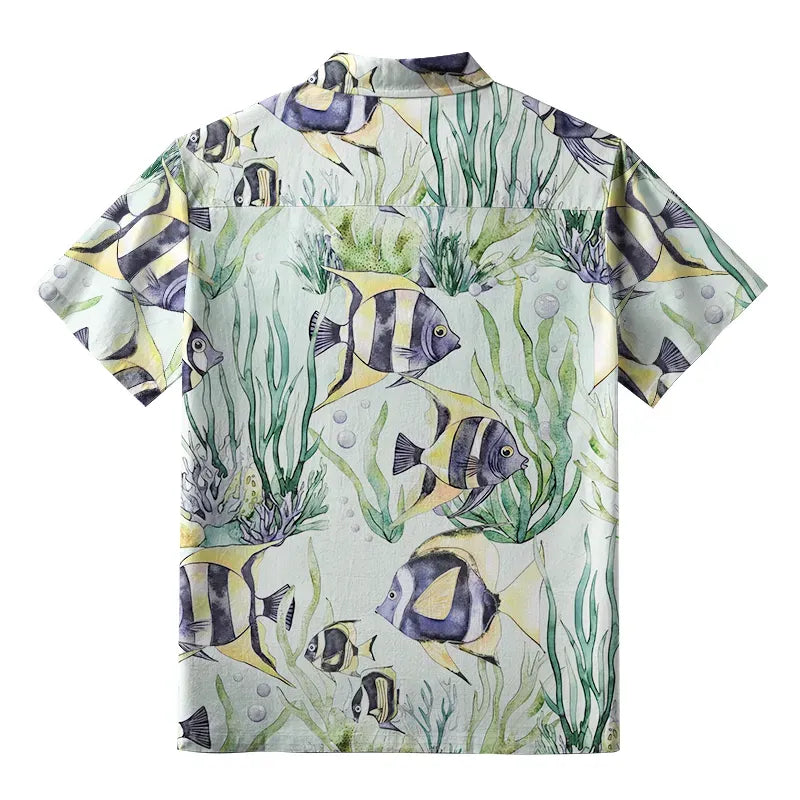 Vintage Ukiyo-e Unisex Shirt for Travel