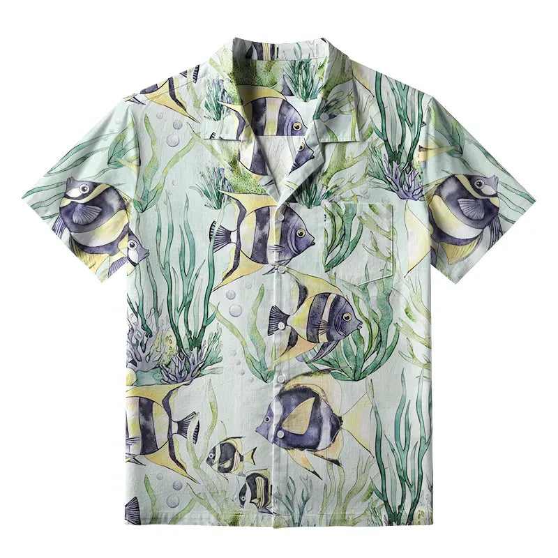 Vintage Ukiyo-e Unisex Shirt for Travel