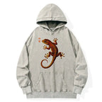Funny Washed Hoodie for Streetwear