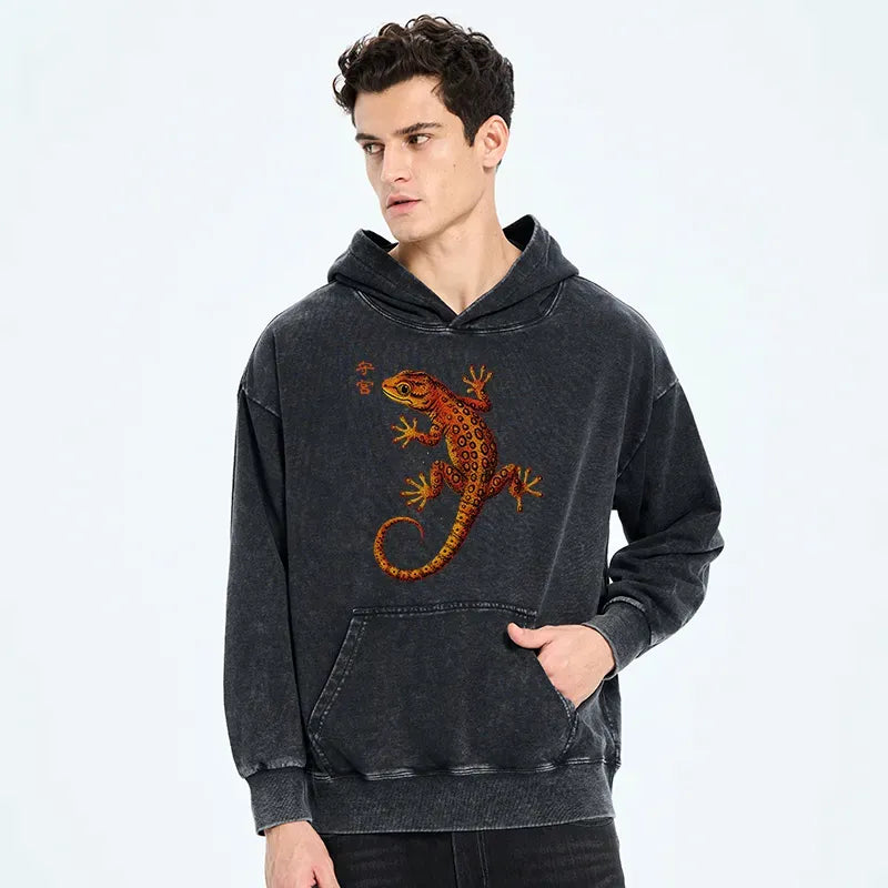 Unisex Gecko Hoodie Quality Cotton