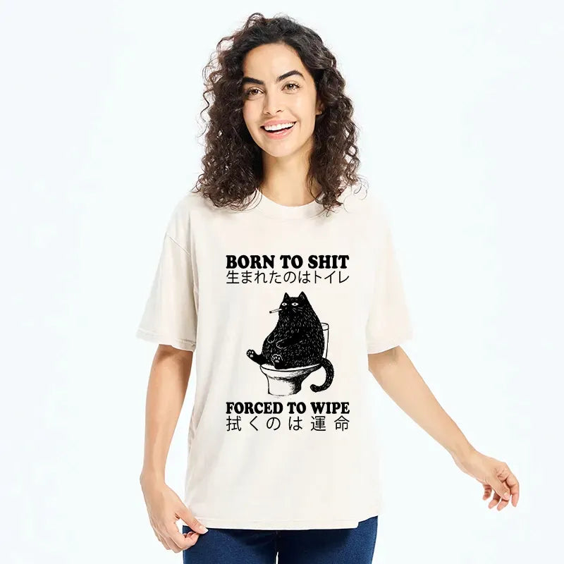 funny cat toilet meme t-shirt best seller