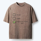 Japanese Washed T-Shirt for Daily Wear