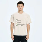 Japanese Washed T-Shirt for Daily Wear