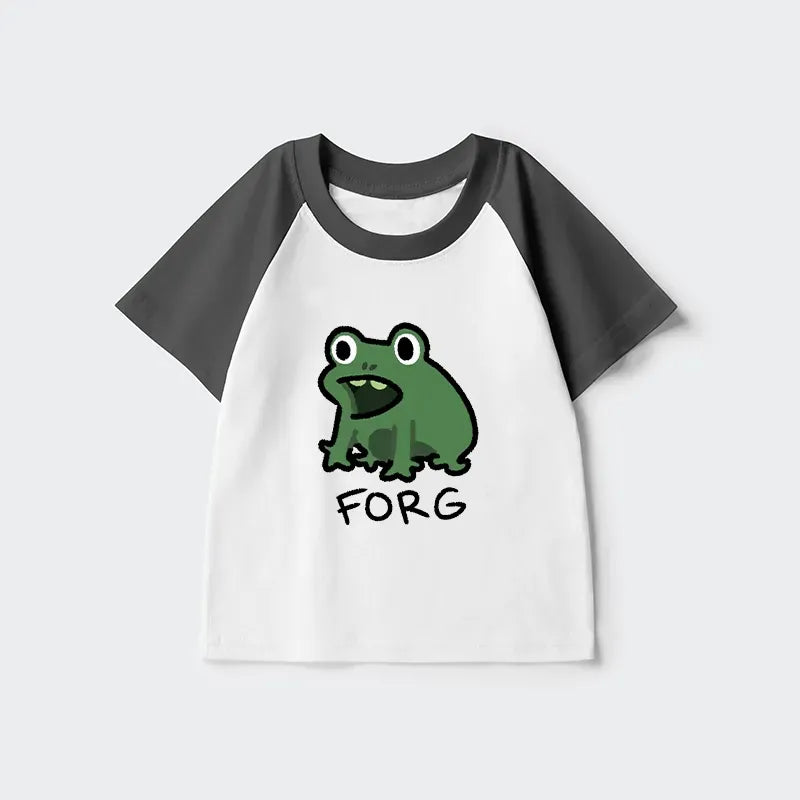 Japanese Vintage Kids Raglan T-Shirt Gift Idea