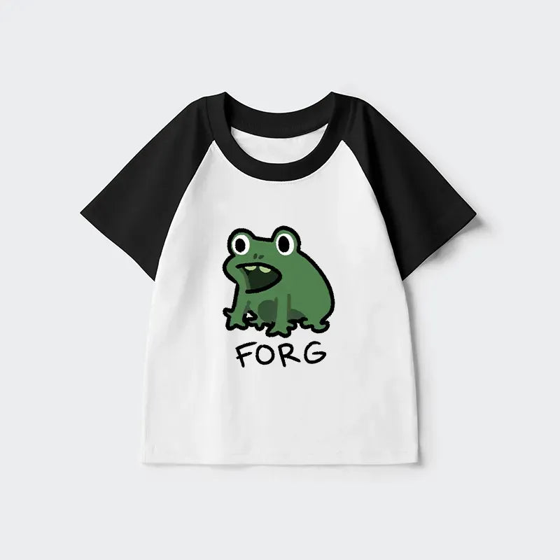 Funny Japan Kids Raglan T-Shirt for Daily Wear