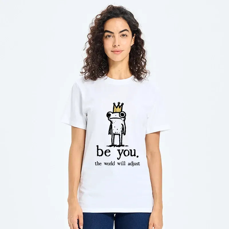 Japanese Culture Frog T-Shirt for Summer