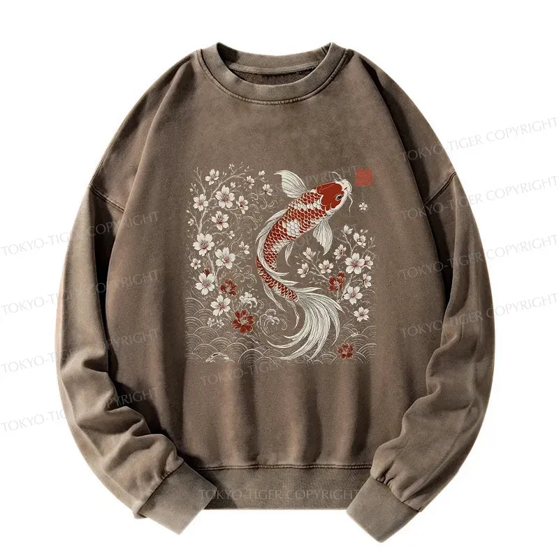 kyoto-lion washed sweatshirt free shipping
