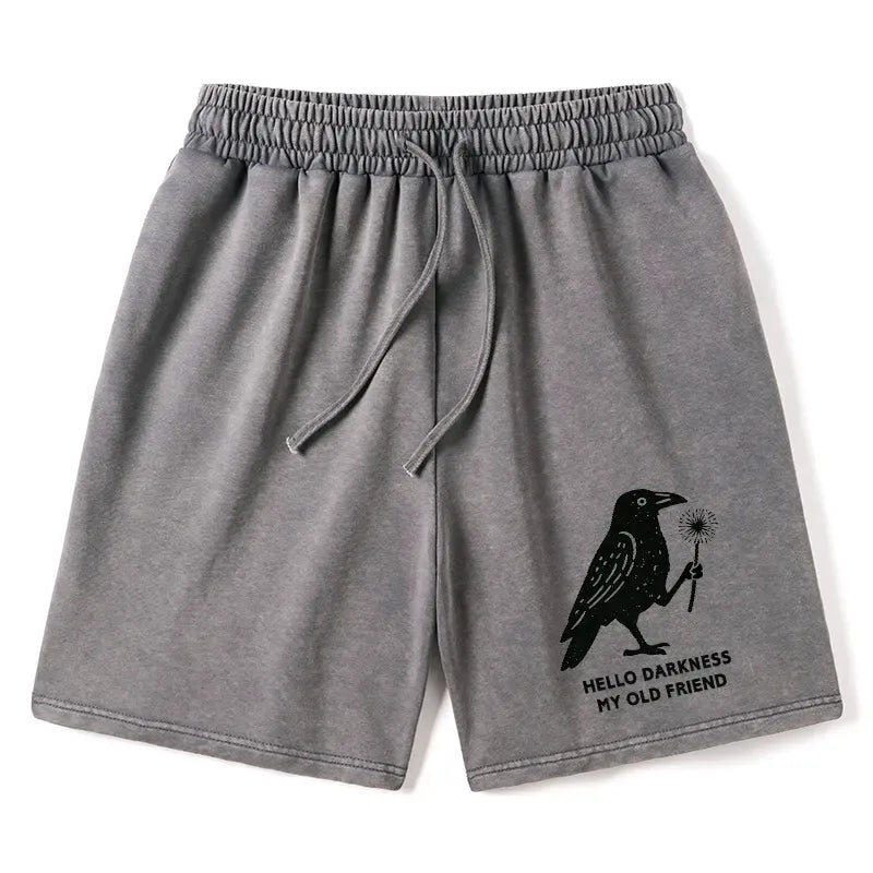 Kyoto-Lion My Old Friend The Crow Washed Shorts