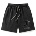 Trendy Washed Shorts for City Walk