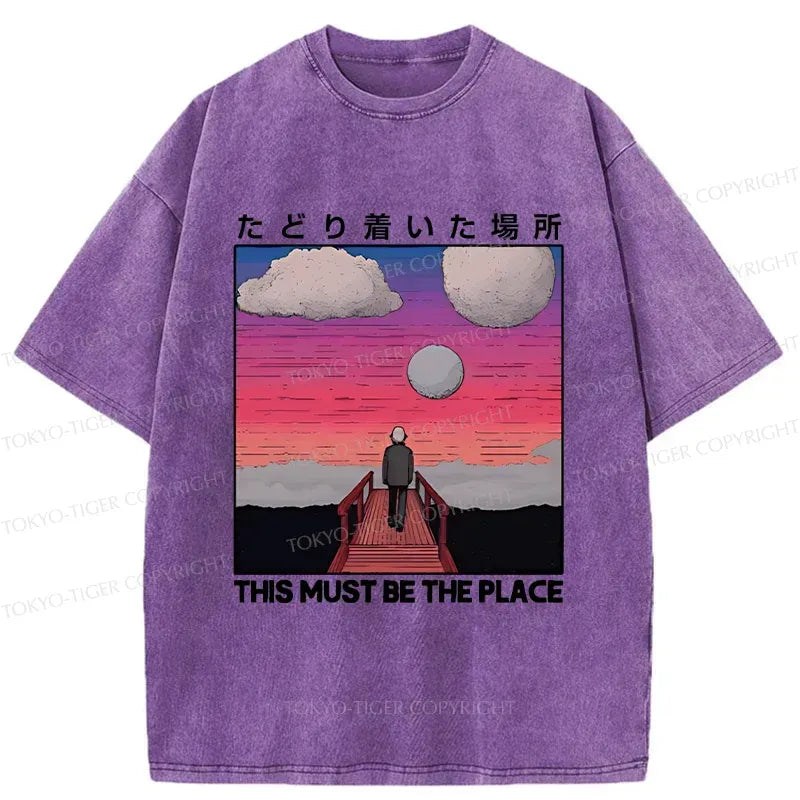 Kyoto-Lion The Final Place Washed T-Shirt