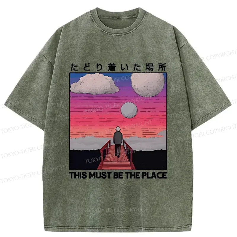 Kyoto Lion Unisex Cotton T-Shirt Gift Idea
