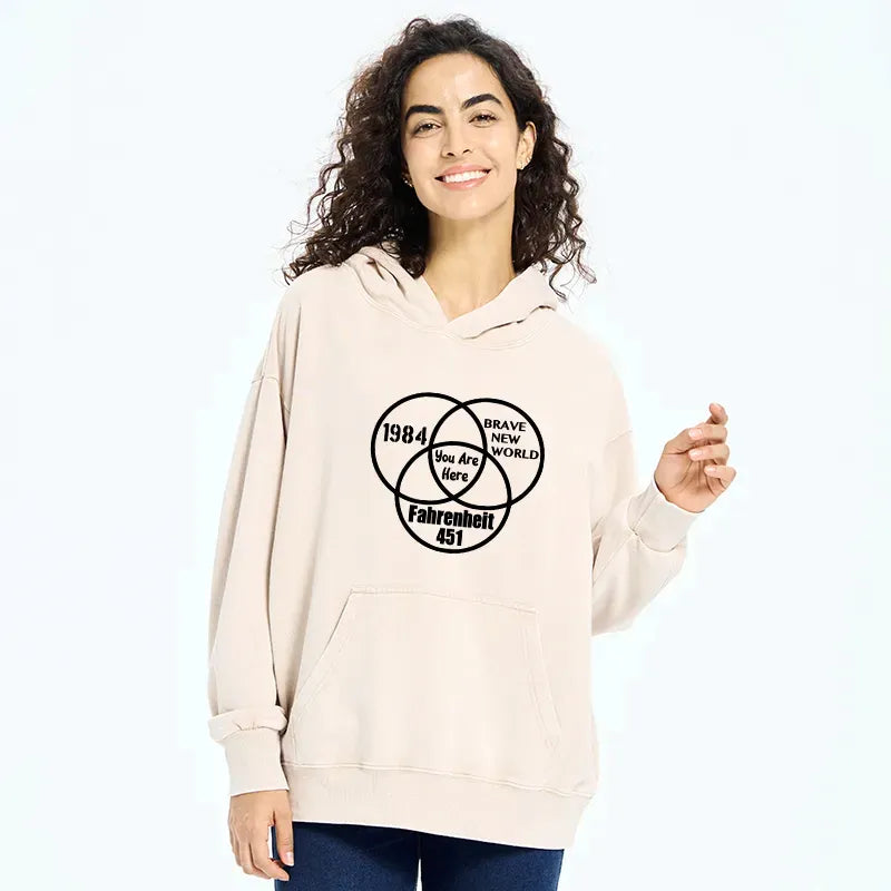 Kyoto-Lion Multidimensional Thinking And Rebellion Washed Hoodie