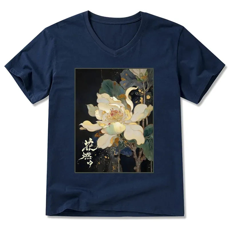 golden specks unisex cotton tee