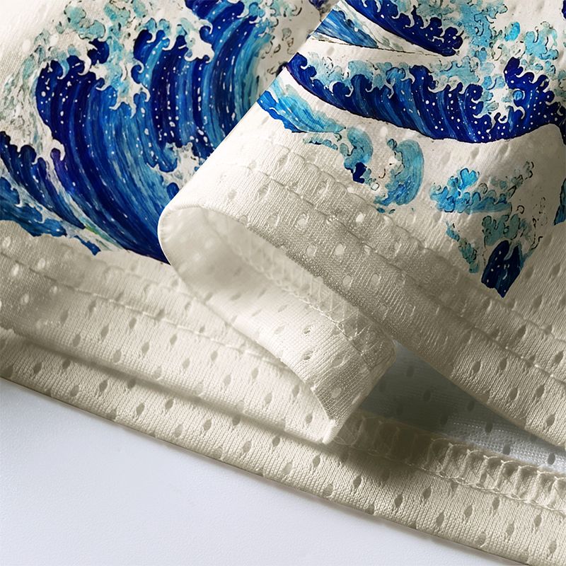 Kyoto Lion Whale Mesh Jersey for Summer